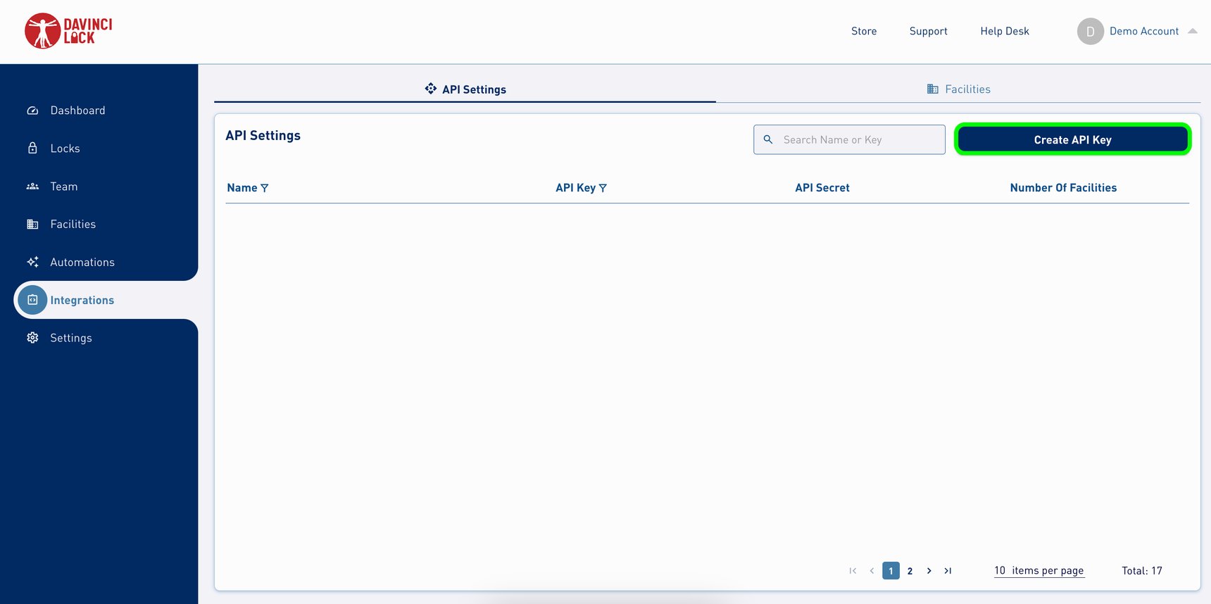Create an API & API Key