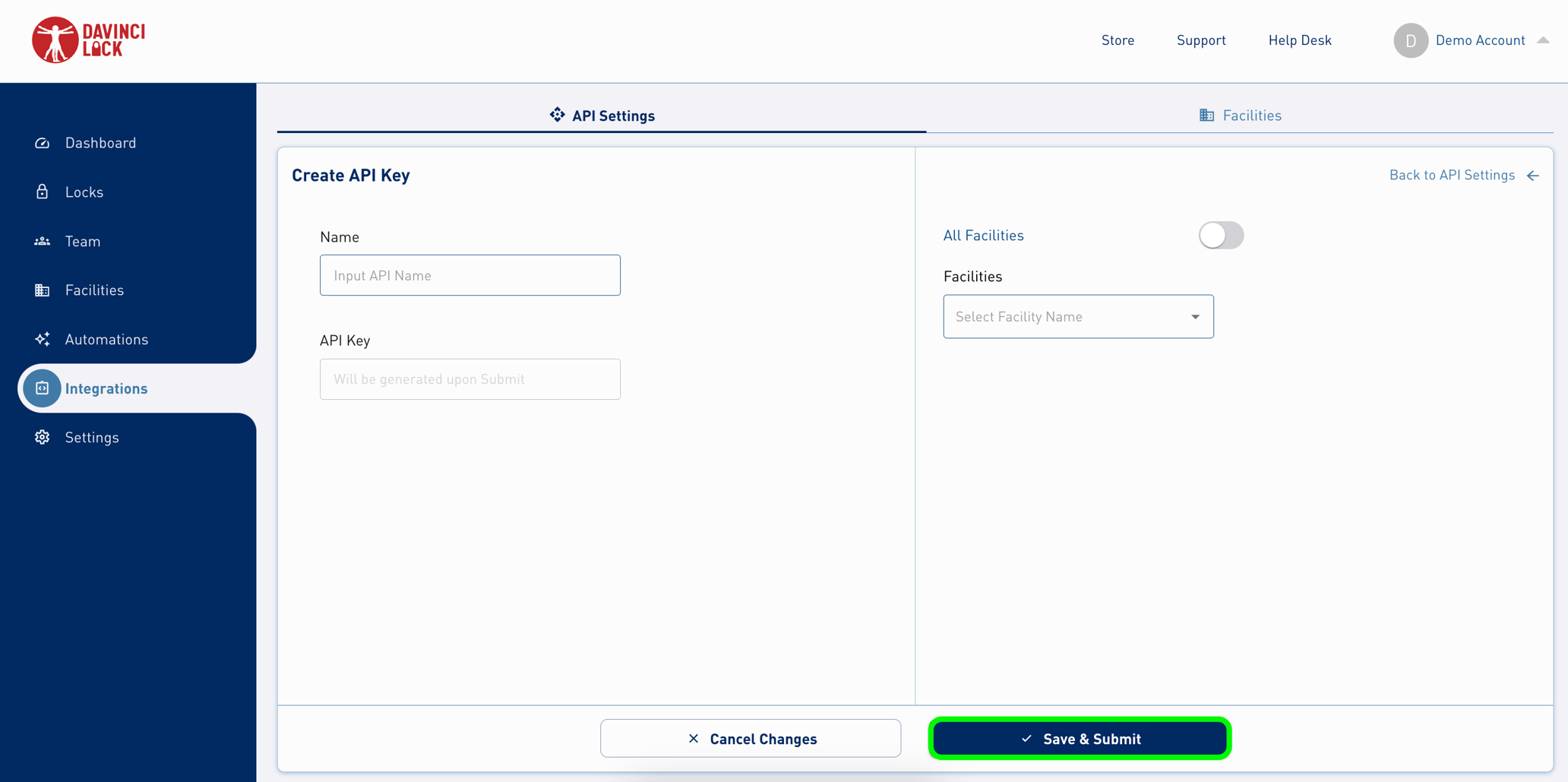 Create an API & API Key