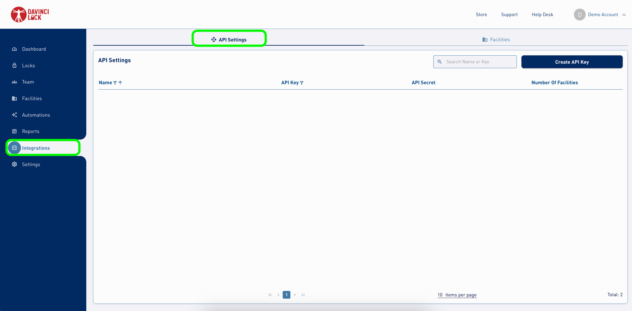 Create an API & API Key